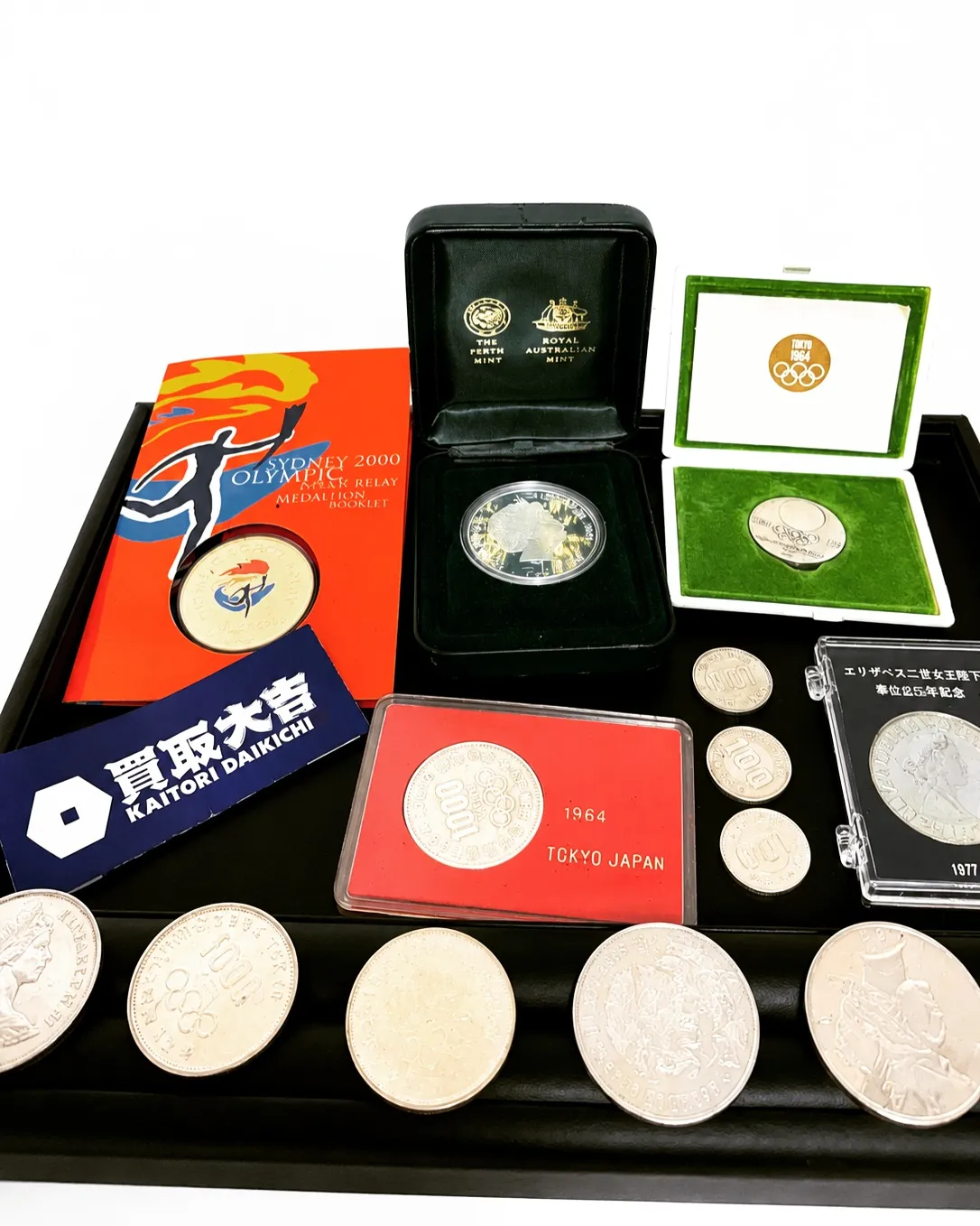 先日は、東京オリンピック記念硬貨やエリザベス女王銀貨、シドニ...